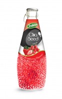 290ml chia seed drink with Strawberry Flavour